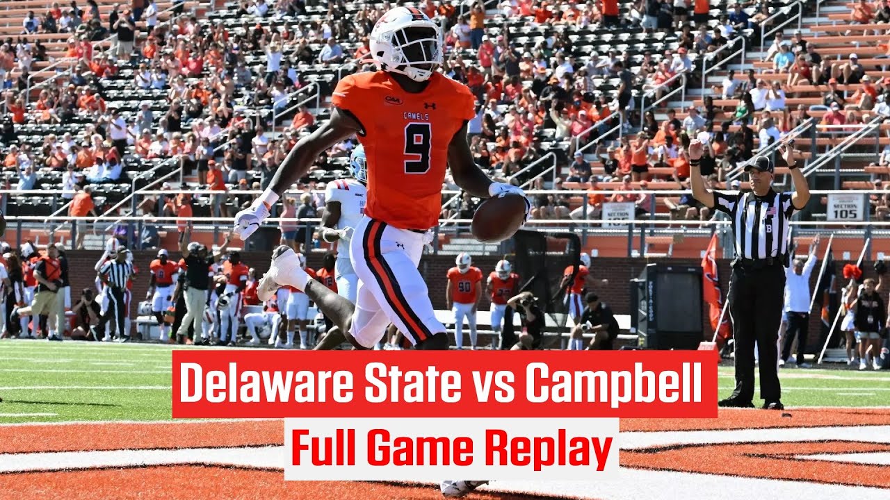Delaware State vs Campbell Football | Full Game Replay