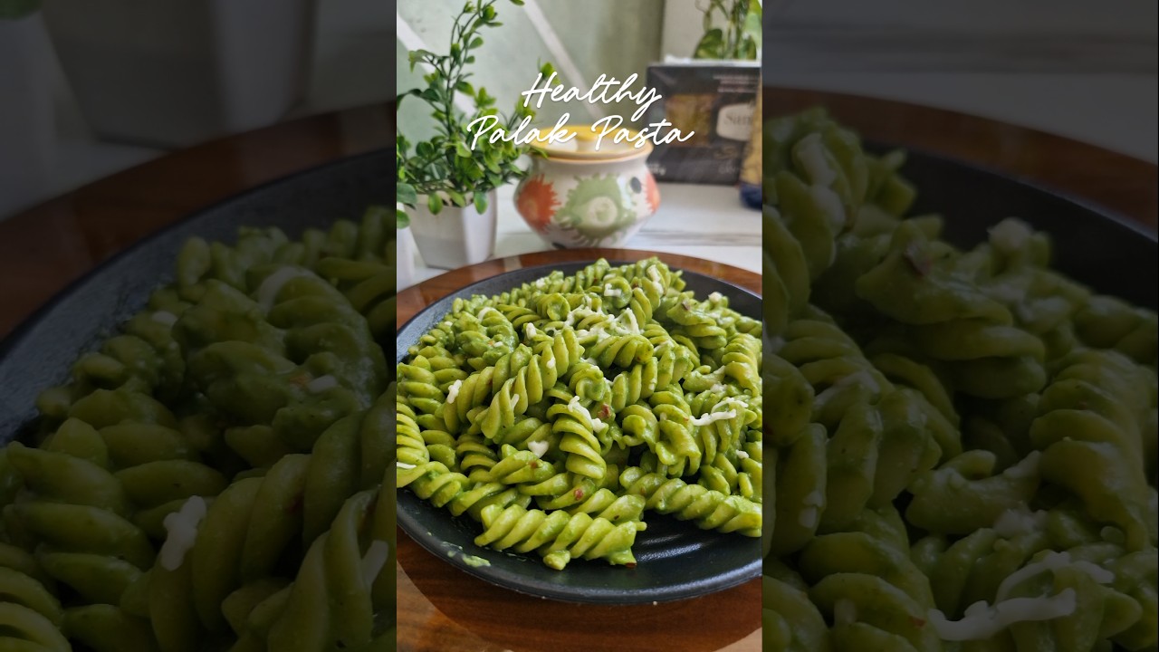 🥬Palak Pasta Healthy for Kids ko palak khilana mushkil lagta hai?Is Palak Pasta ke saath nahi 😍