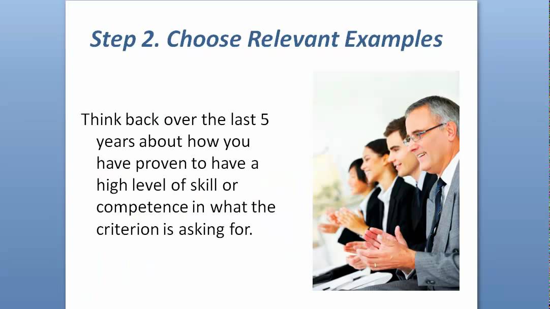 How to Respond to Key Selection Criteria