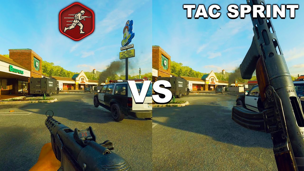 BLACK OPS 6: SLIPSTREAM PERK VS TAC SPRINT COMPARISON!