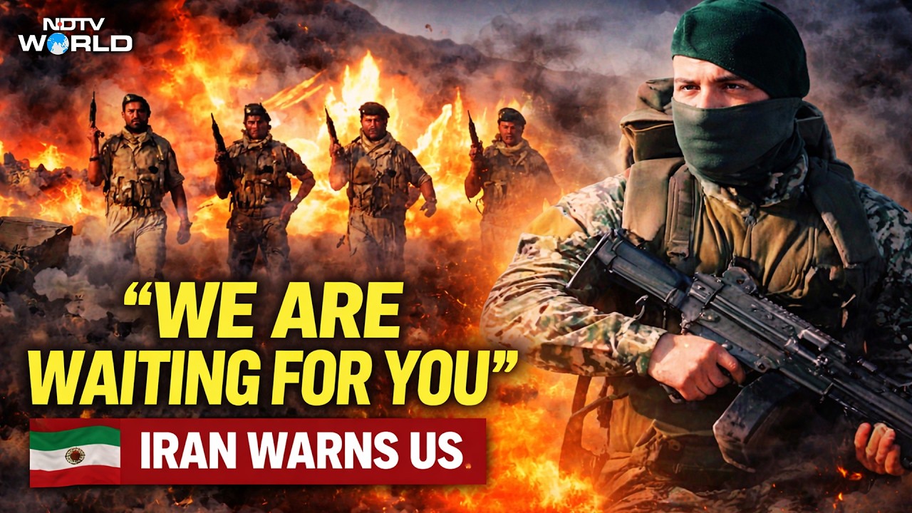 Иранская война | Иран выпустил видео, высмеивающее США и предупреждающее их: &laquo;Мы вас ждём&raquo;: