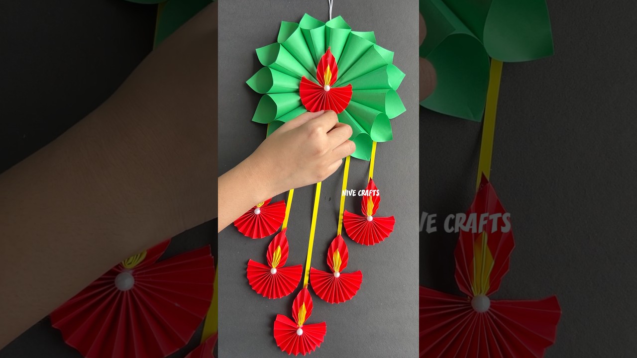 🪔 Diwali Craft for school competition  / Wall hanging #diy #craft #diwali #FestiveWithShorts #diya