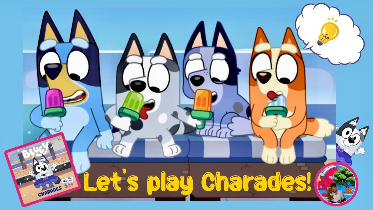 Bluey - Charades 🩰 🦆 🐸 | HELPING  🙌 EVERYONE to PLAY can be a  real GAME CHANGER! 🥳 