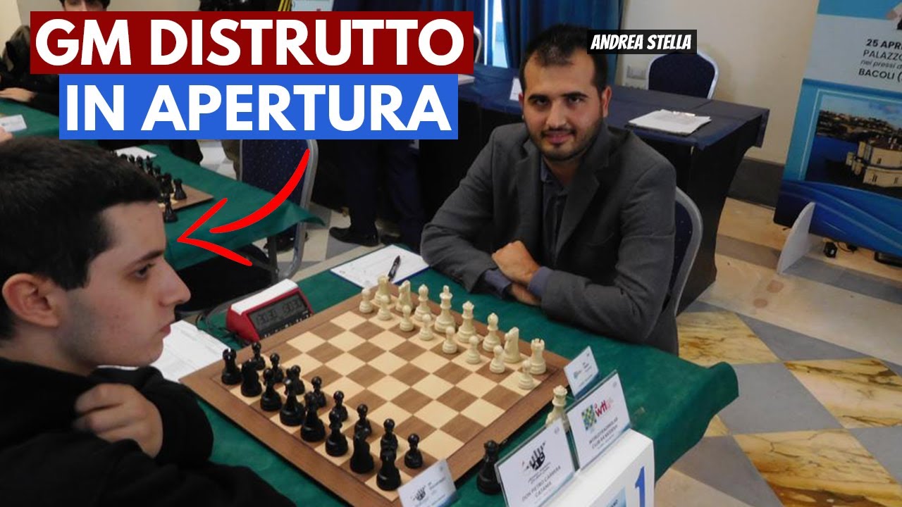 Sconfiggo un Grande Maestro in Apertura 😱