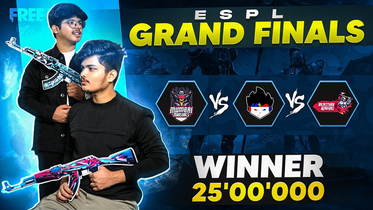 FREE FIRE ESPL FINALS || ALL THE BEST TEAM TSG ARMY JOIN & SUPPORT -TWO SIDE GAMERS