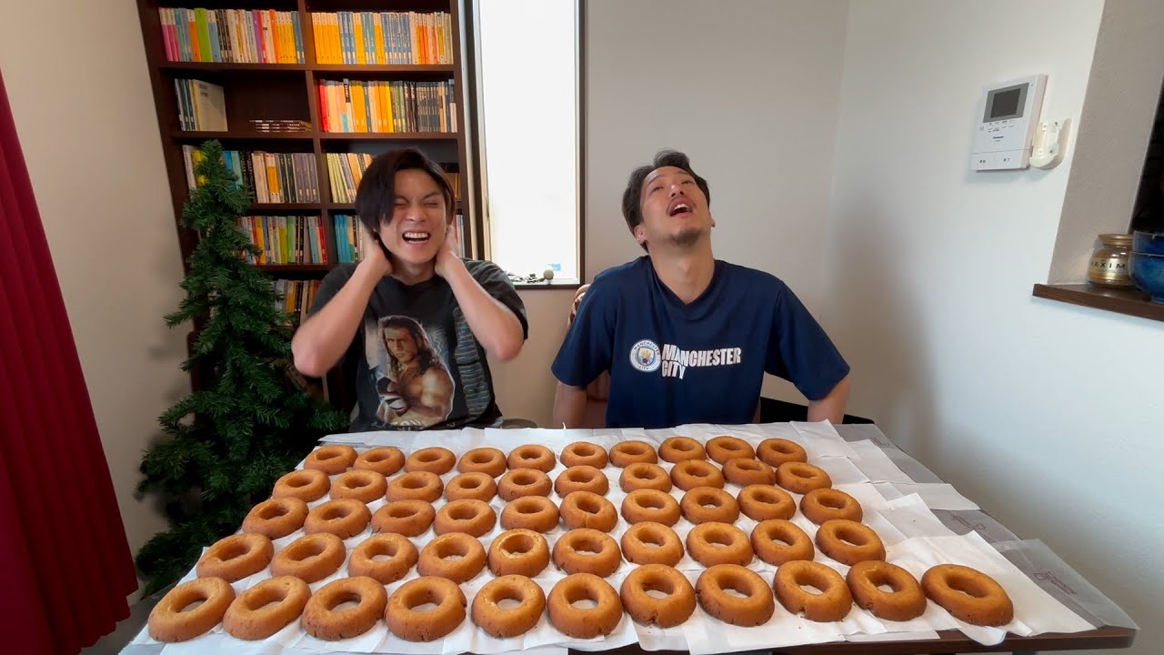 スタッフに美味しくなったオールドファッション51個食わせた