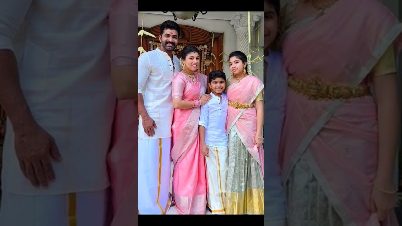 Actor Arun Vijay family photos