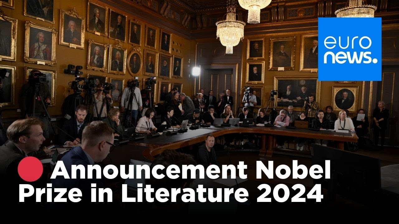 🔴 Nobel Prize in Literature 2024 announcement from Sweden | euronews 🇬🇧