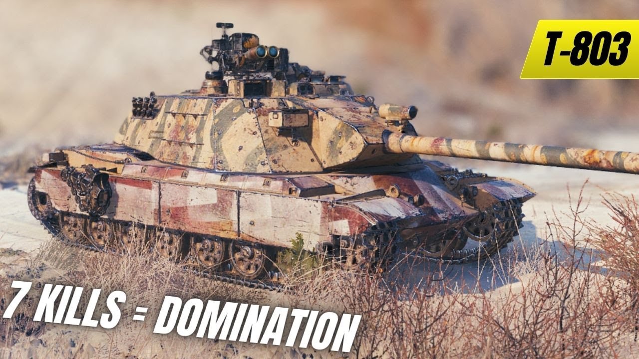 Total Domination! 7 Kills & 7K Damage | T-803 | WoT