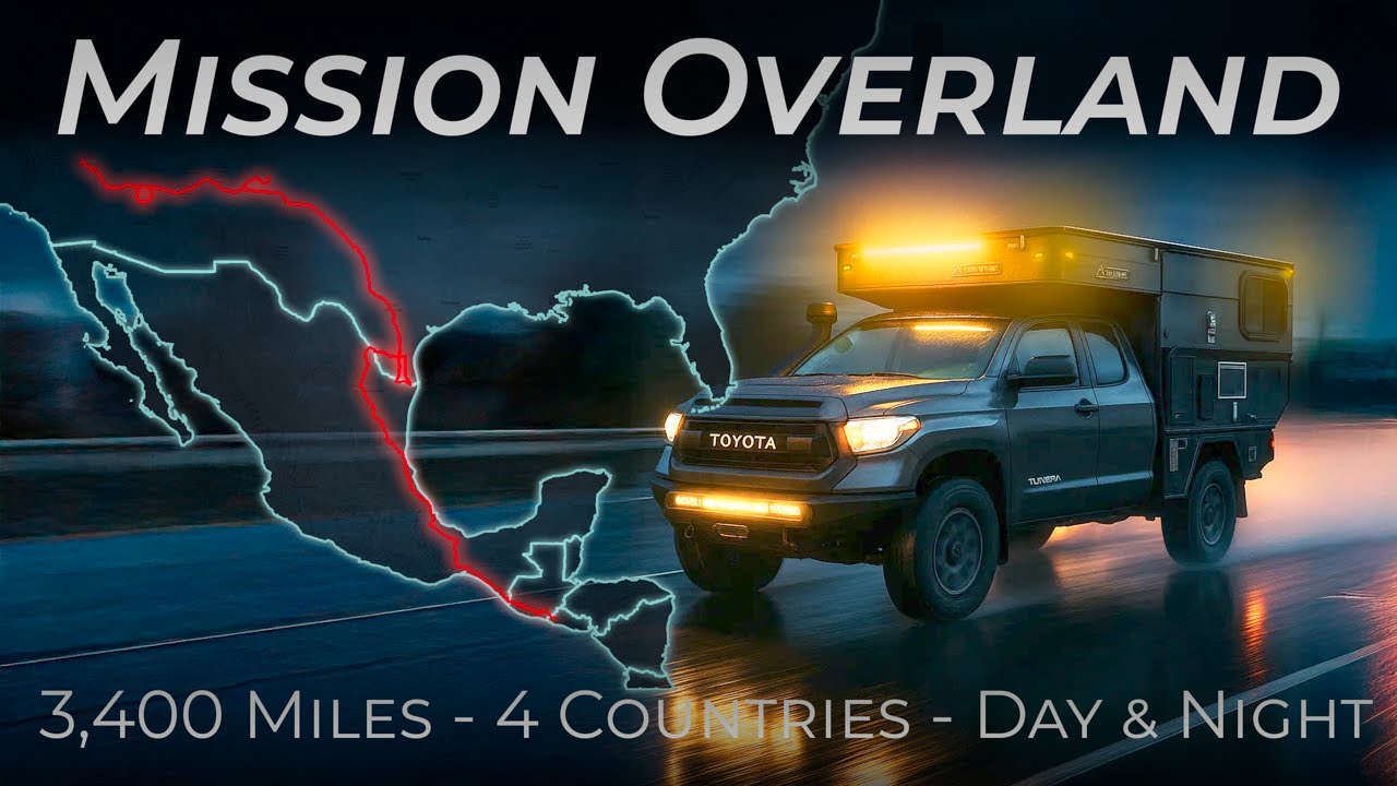 Mission Overland | Safe to Drive Day & Night Across 4 Countries?