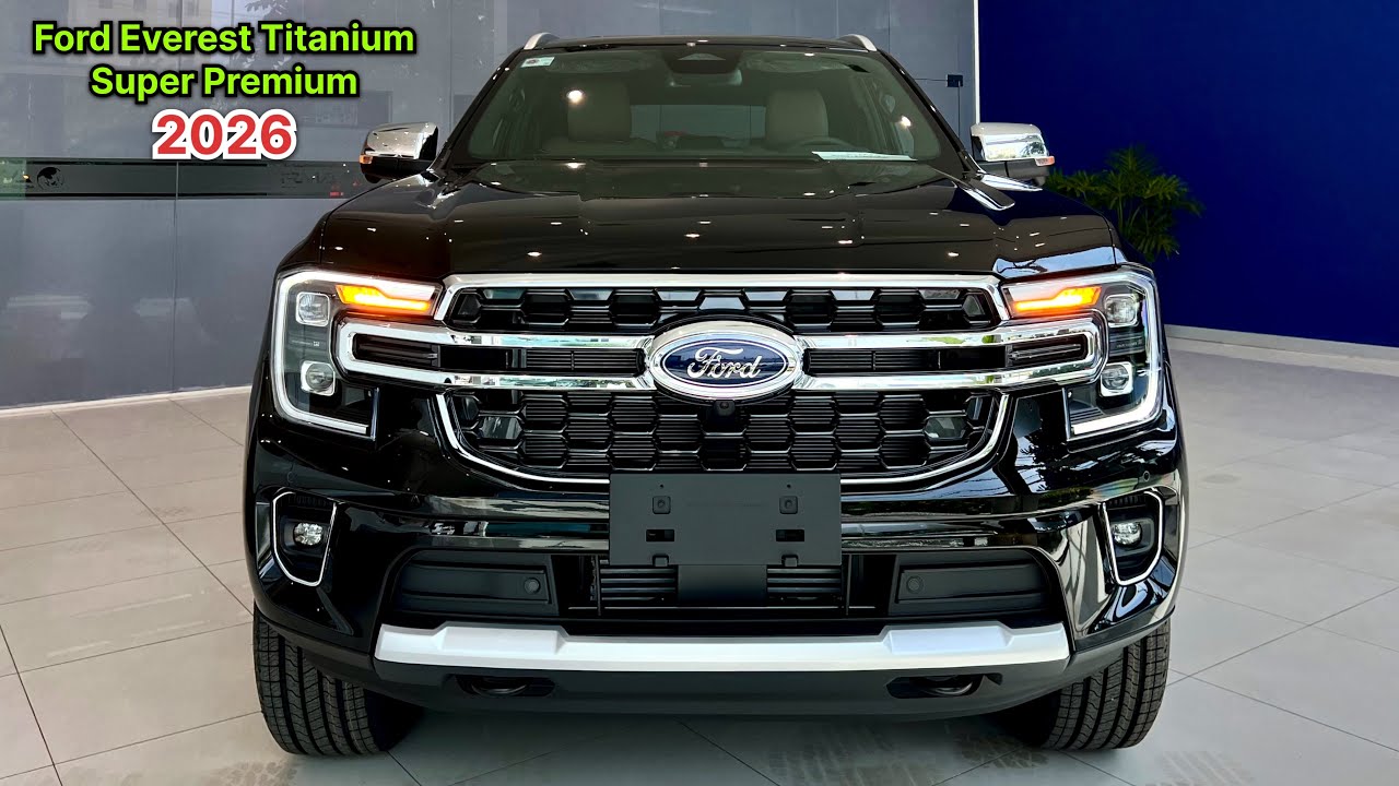 New Arrival! 2026 Ford Everest Super Premium - New Technology with Comfortable