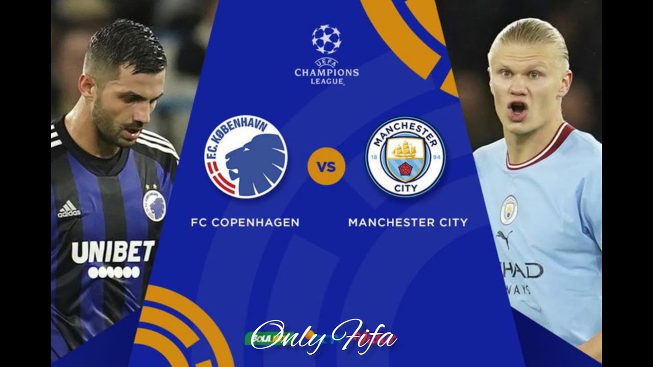 Copenhagen Vs Man City I UEFA Champions League I Etihad Stadium I EAFC24 HD GAMEPLAY PC #eafc24#fc24