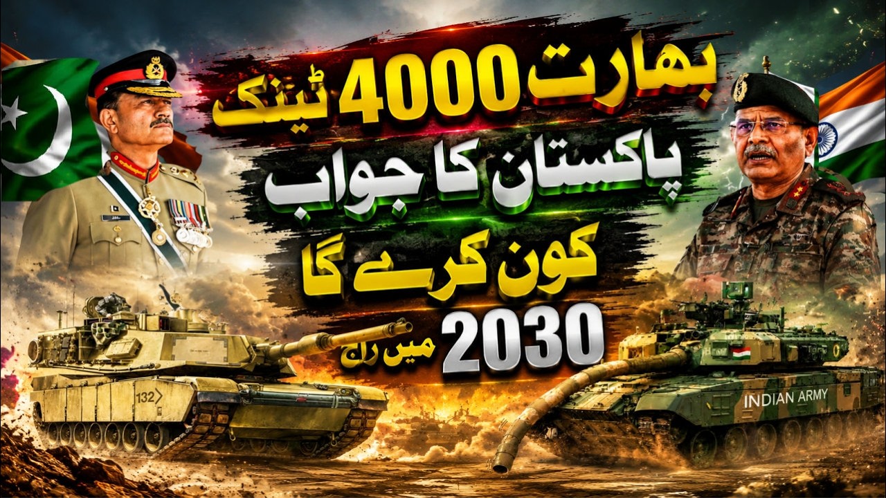 Pakistan Army Tank Force vs Indian Army in the Near Future | Real Comparison