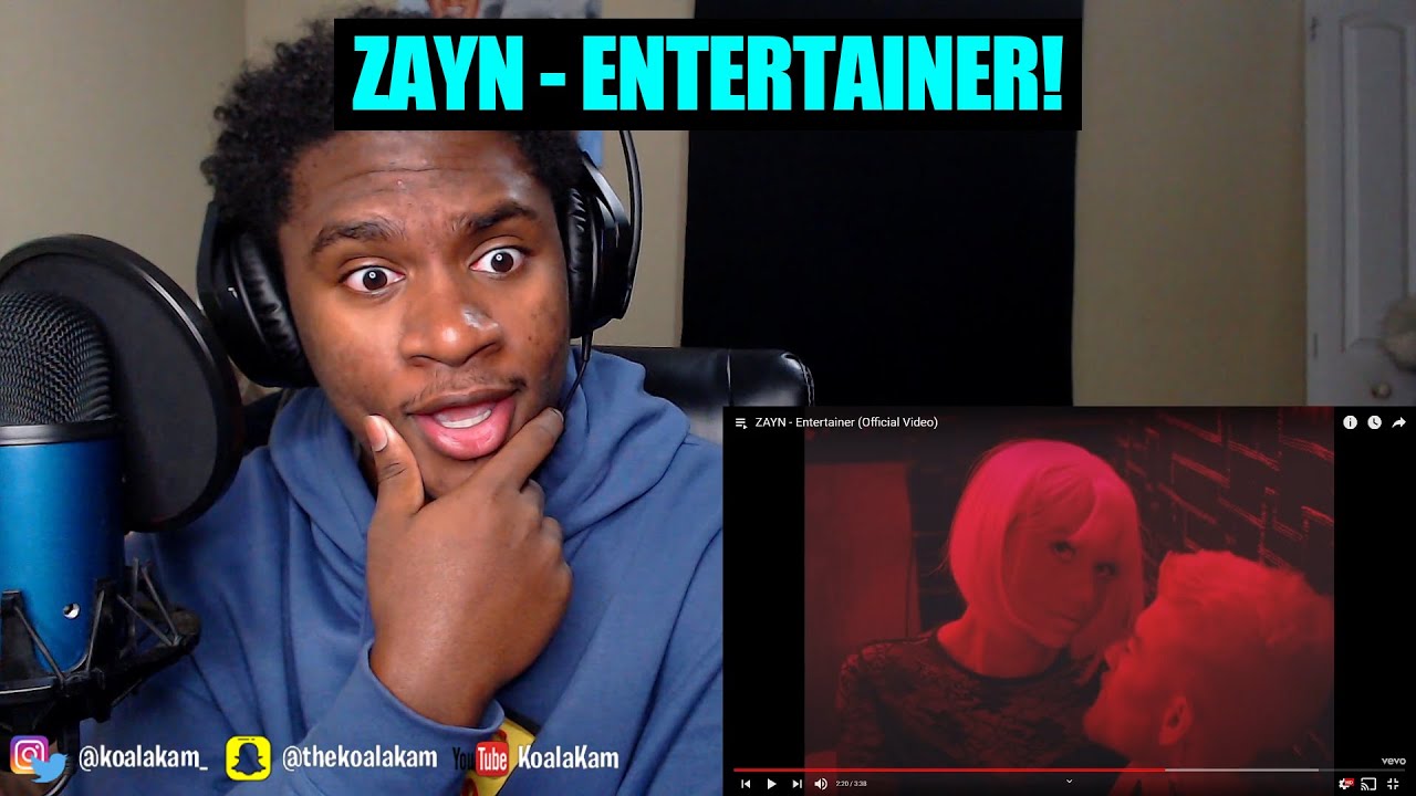 i LOVE these CONCEPTS! ZAYN - Entertainer (Official Video) | REACTION
