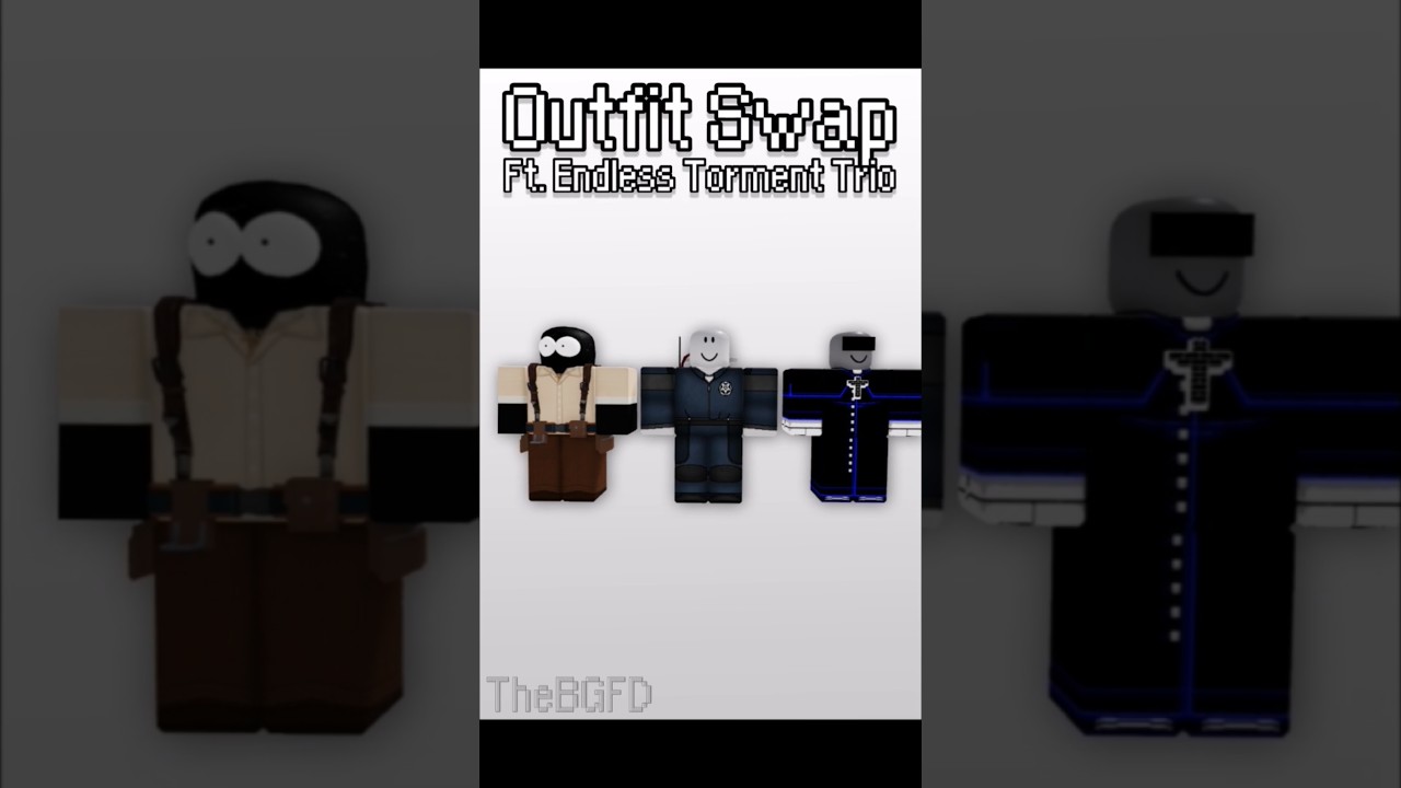 Outfit Swap 🔃 (Endless Torment Trio) #endlesstormenttrio #tweening #alightmotion #hypnodancer