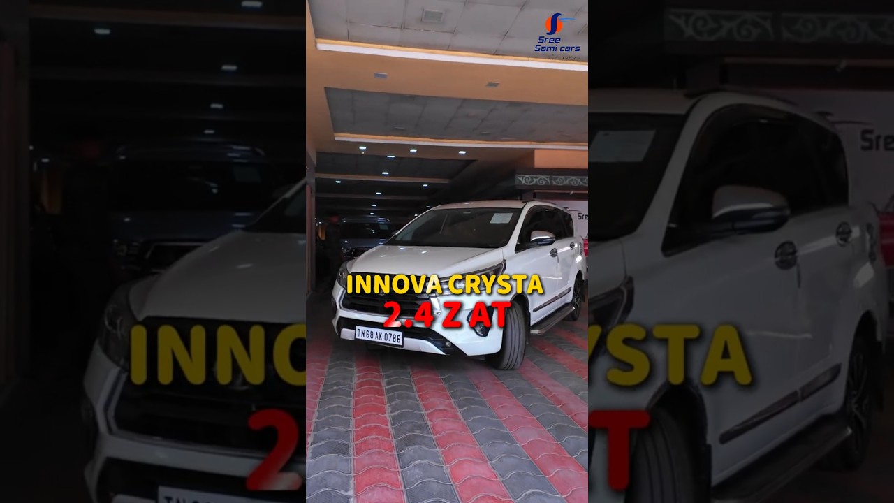 2022 Toyota Innova Crysta 2.4 Z AT Diesel for Sale | 90% Loan Available 🚗💸