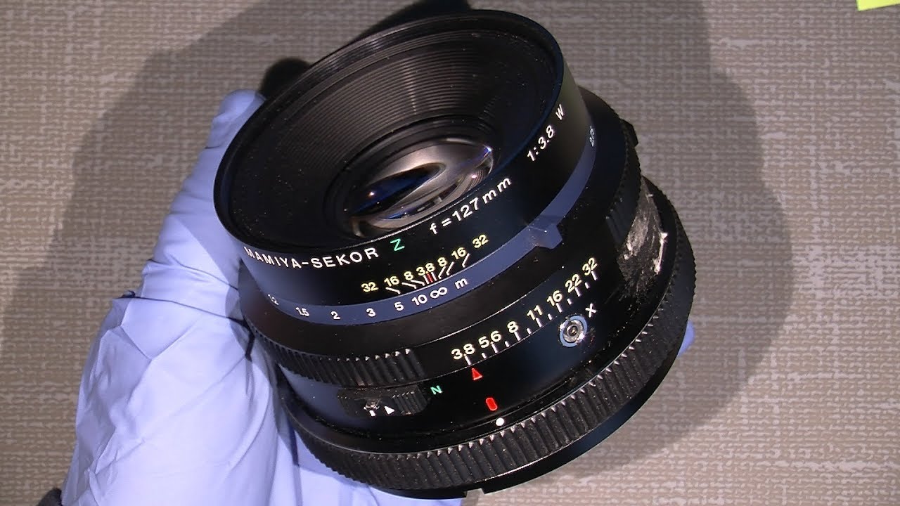 Как удалить старый грибок на Mamiya-Sekor Z f=127mm 1:3.8 W БОЛЬШОЙ УСПЕХ