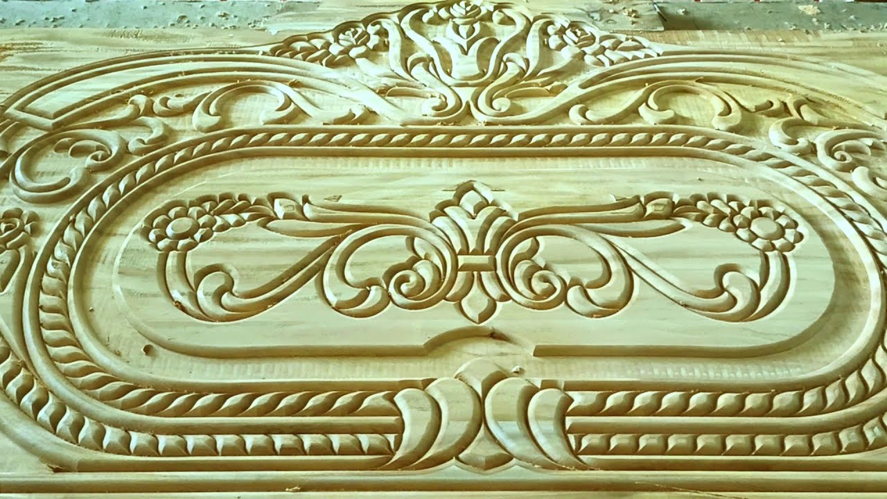 Miniature Woodworking Project | Satisfying Woodworking Video | Completed Wooden Bed Carving