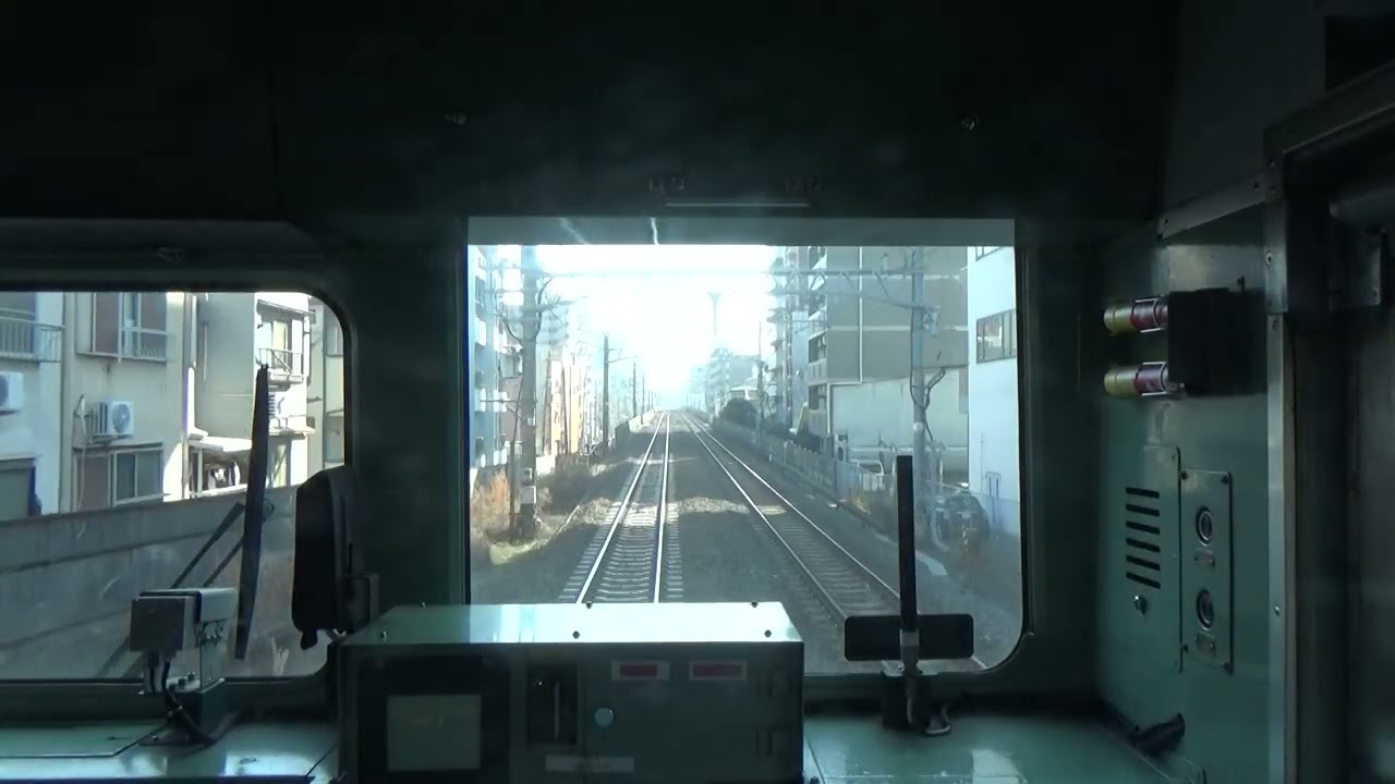 大和路線　201系　JR難波～王寺　前面展望