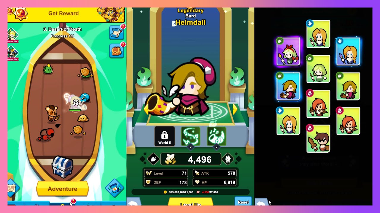 HeroShip -  Adventure Idle: Max Upgrade and Unlock Legendary Hero