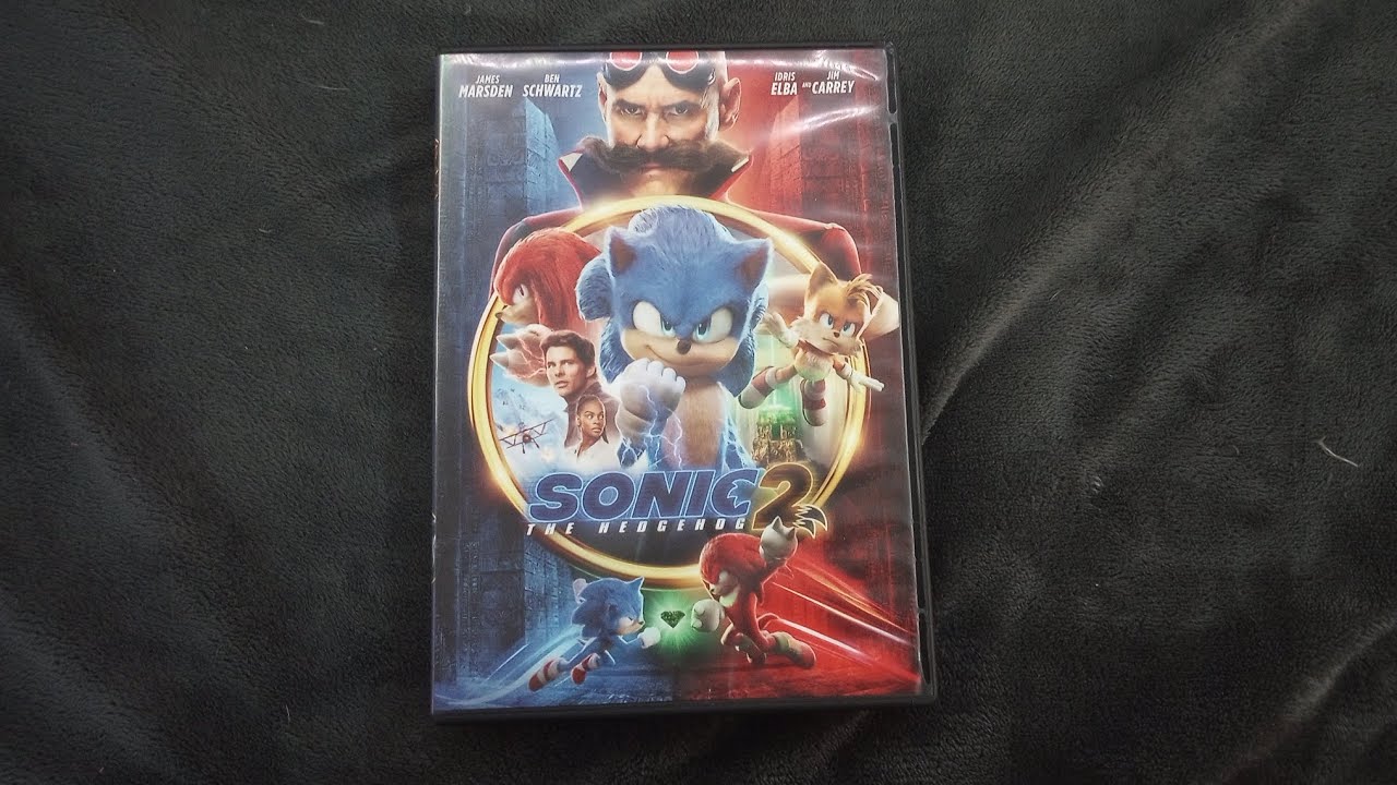 Sonic The Hedgehog 2 2022 DVD Menu Walkthrough