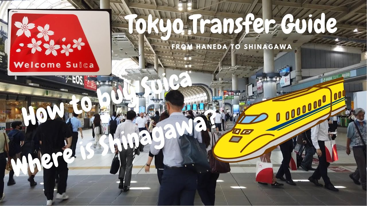 From Haneda Airport to Shinagawa | Buying Welcome Suica, Transferring to Shinkansen to Osaka, Kyoto