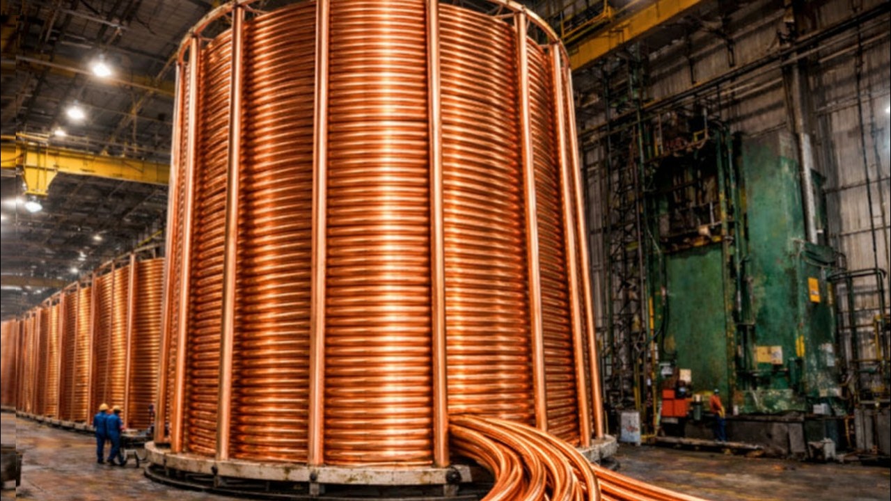 Amazing Industrial Production Processes – From Copper Casting To Electronics Assembly