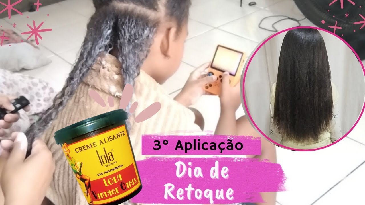 3° Aplicação - ALISANTE DA LOLA( antigo hair botox)
