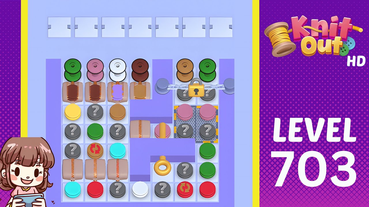 Knit Out Level 703 Solution Walkthrough