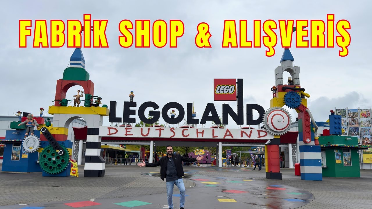ALMANYA LEGOLAND FABRİK SHOP VE ALIŞVERİŞ!