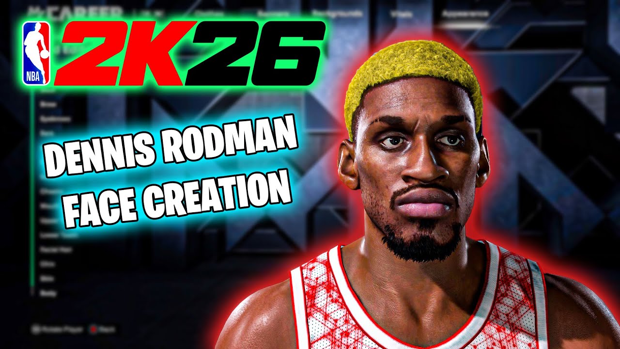 *NEW* BEST DENNIS RODMAN FACE CREATION (NBA 2K26)
