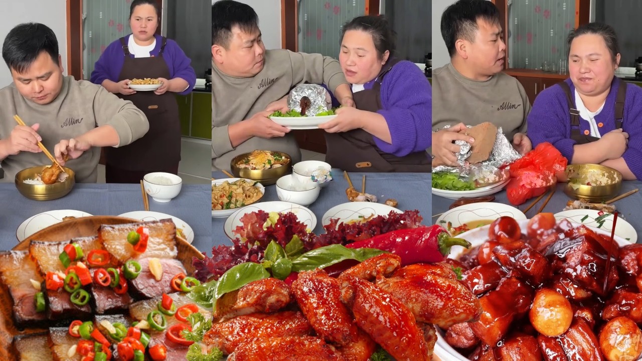 #Cuộc sống của đôi vợ chồng  Thằng này lại muốn bắt nạt con gái tôi sao, đợi đấy.