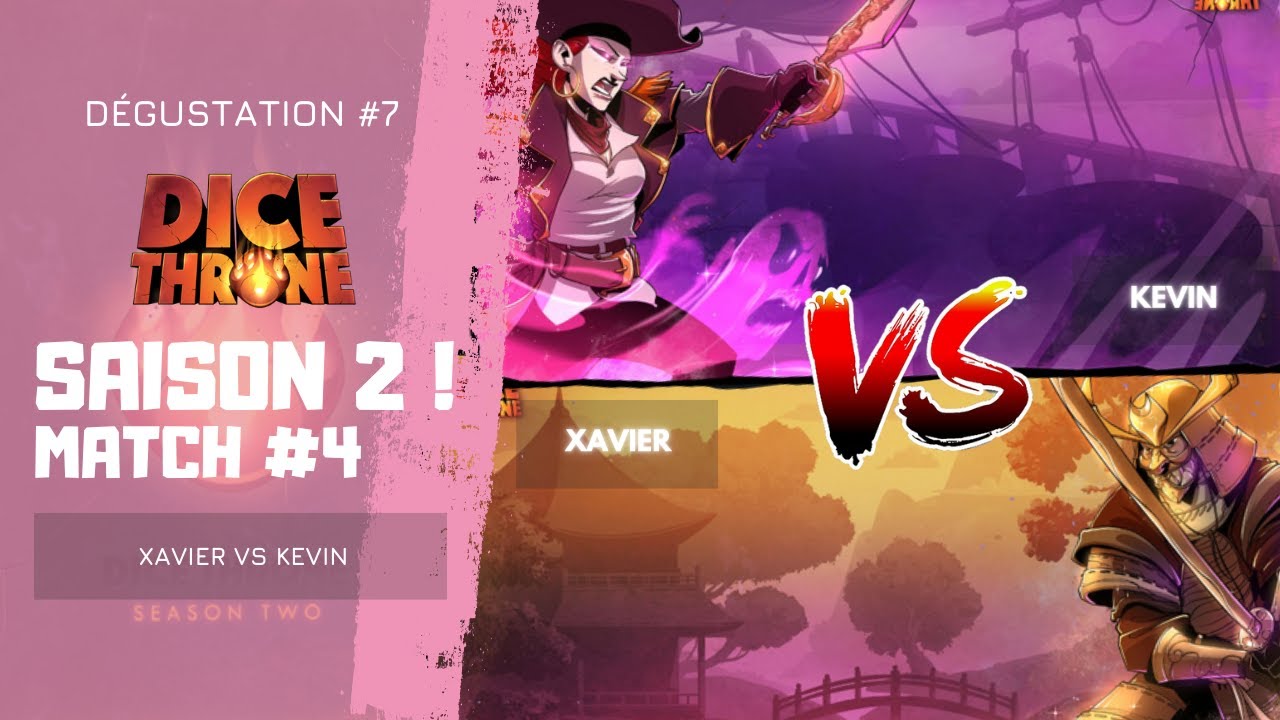 Dice Throne S2 - Cursed Pirate / Samurai : le duel !