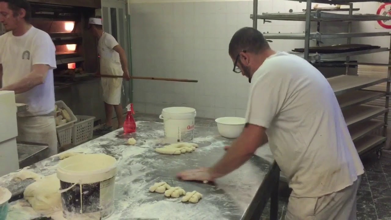 Al lavoro con... il panettiere