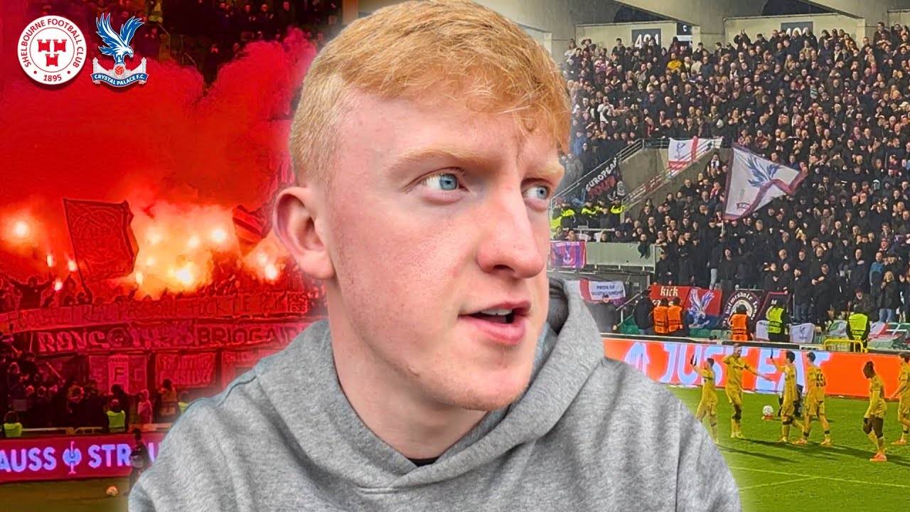 CRAZY ATMOSPHERE as Palace Fans TAKEOVER Dublin! 🤯