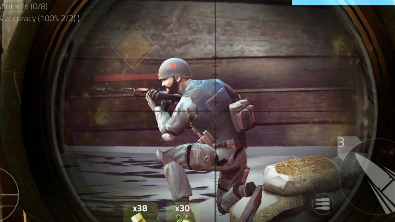 Beautiful Sniper Mission From Cover Fire Mobile Game