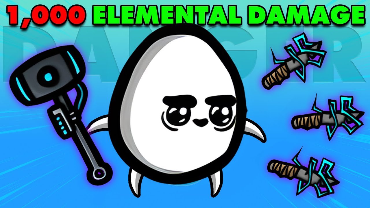 Building Crazy with elemental damage is OVERPOWERED | Brotato Abyssal Terrors