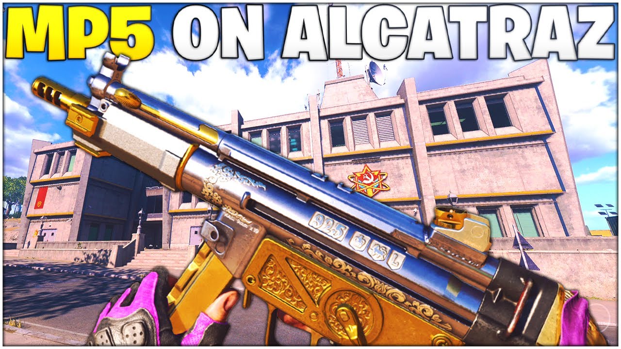 This MP5 Setup Is BROKEN On Alcatraz! *Best CW MP5 Setup* (Rebirth Island - Warzone)