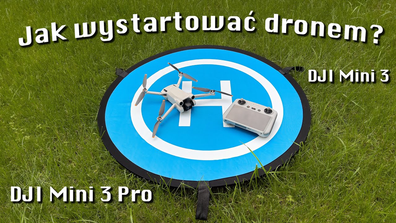 Jak wystartować dronem DJI Mini 3 / Mini 3 Pro 🚀