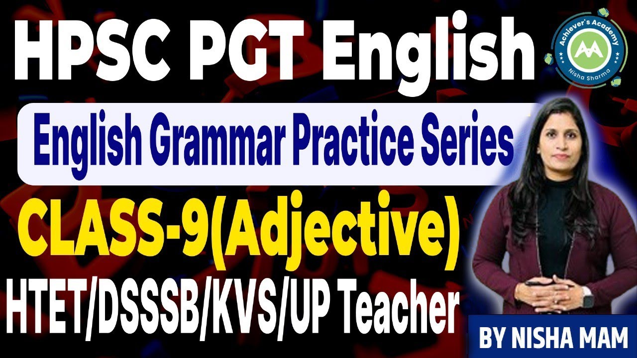 English Grammar Practice Series Class-9 For Hpsc /Htet/Dsssb /tgt pgt English and Common English