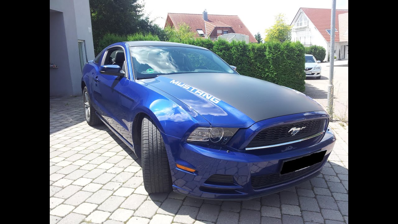 2013 Mustang 3,7L V6 ASG-Sound Vorher/Nachher