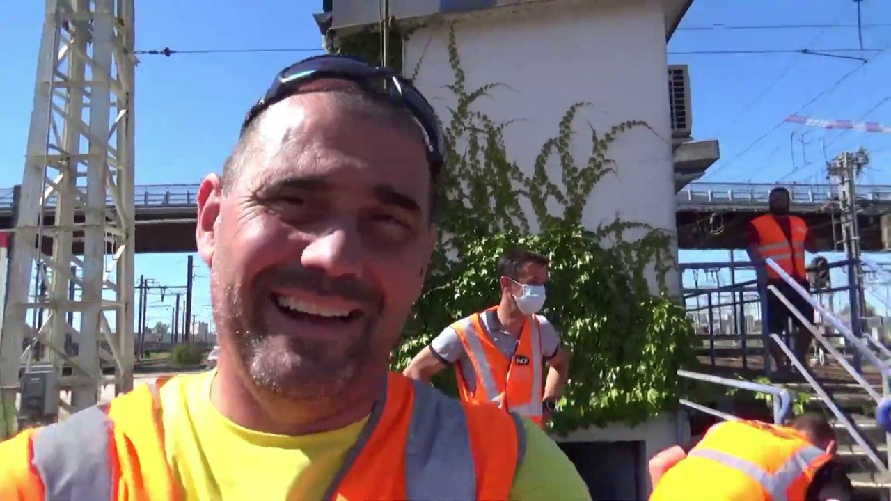 Sauvetage d'Abeilles à l'aspirateur Artisanal pour la SNCF - Gare St Jean