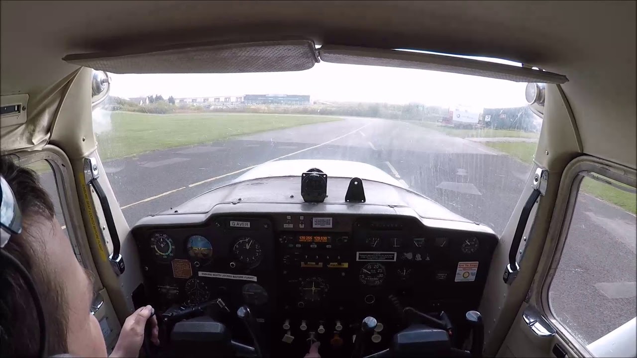 G-AVER PPL Skills Test revision Barton VFR