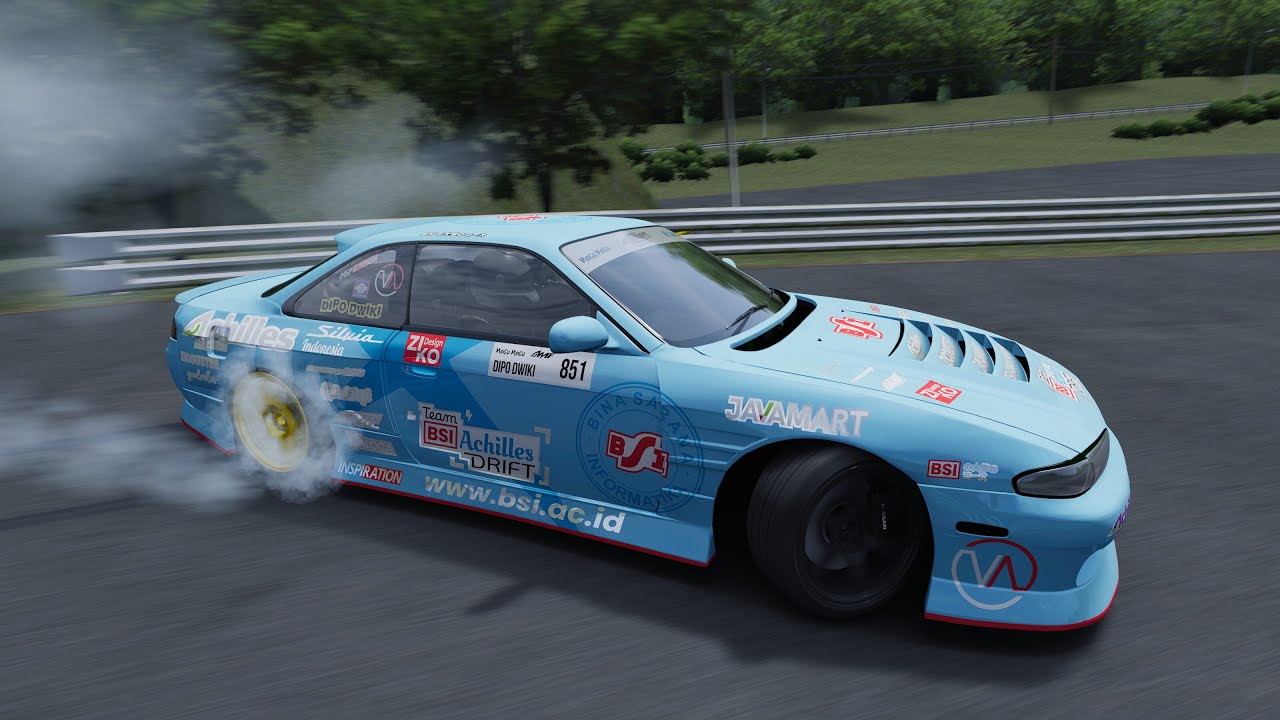 Drift Playground 2021 | Camtool | Livery BSI Achilles Drift | Assetto Corsa