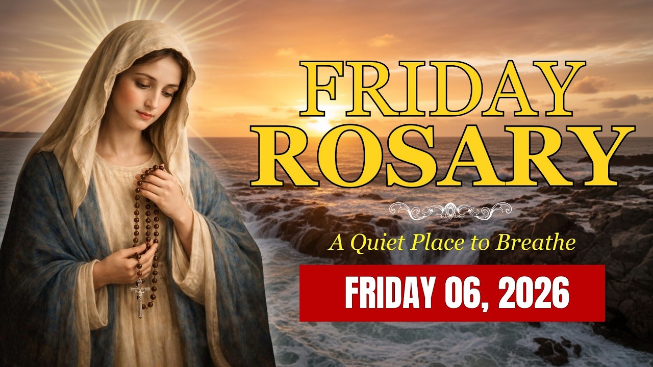 Daily Catholic Morning Prayer 🙏FRIDAY, MARCH 6, 2026 🙏A Calm That Holds You Close