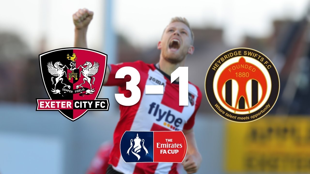 Exeter City 3 Heybridge Swifts 1 (5/11/17) FA Cup first round highlights
