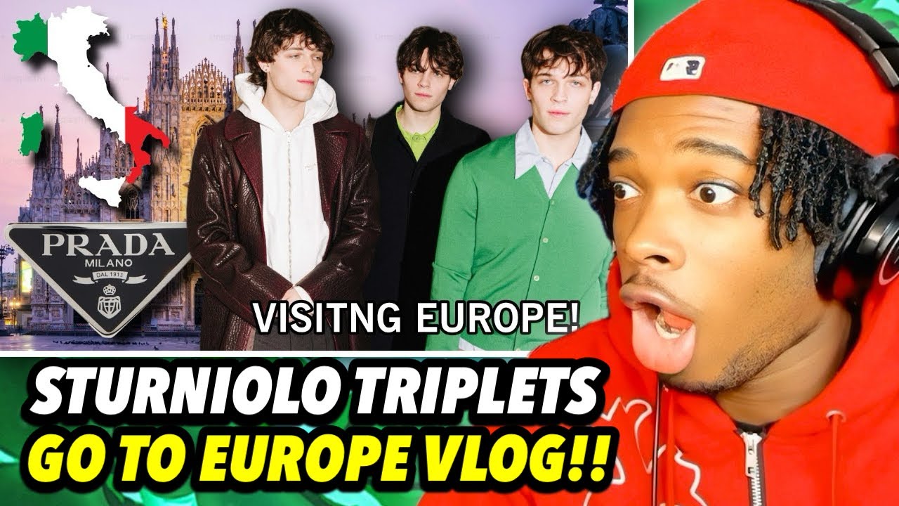 STURNIOLO TRIPLETS GO TO EUROPE VLOG!!! (I'm moving)