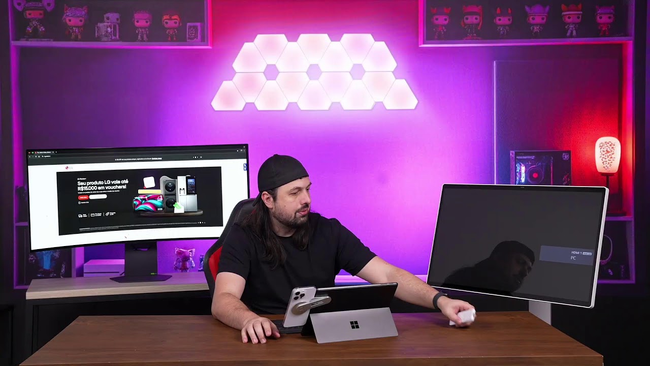 Bom dia & Tecnologia - conhecendo os NOVOS monitores da LG!