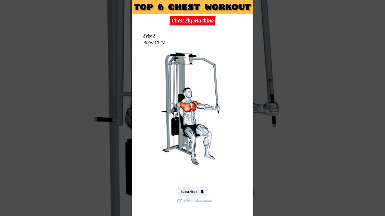 6 Ultimate Chest Workout at Gym for Maximum Gains 💪 #chestworkout