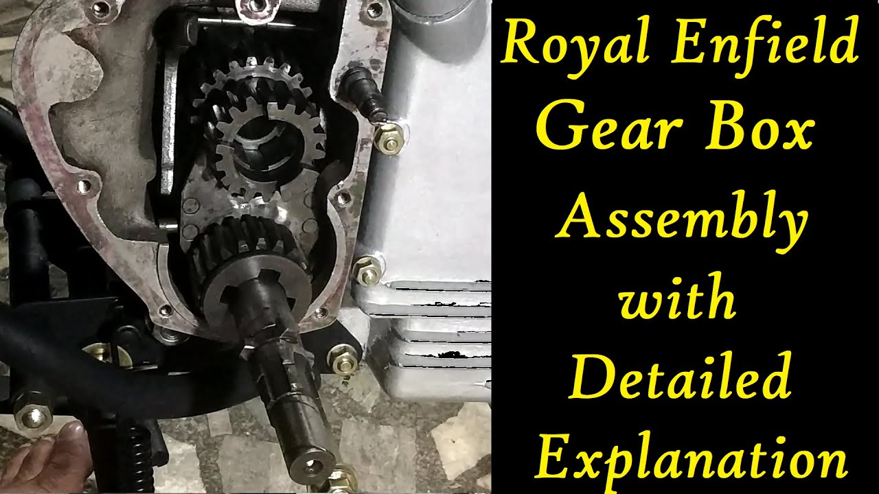 Gear Box assembly | Royal enfield